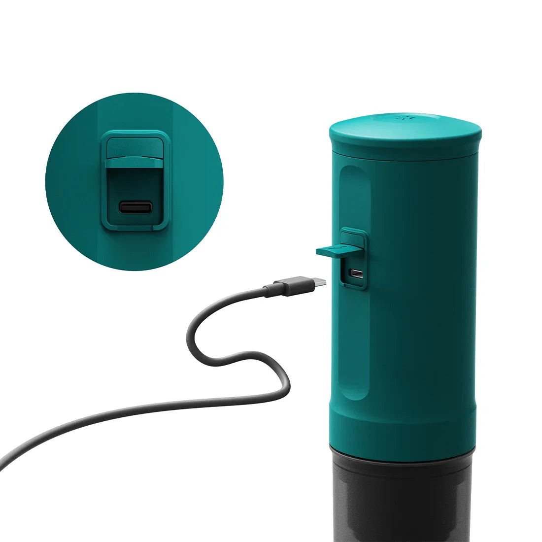 Nano Portable Espresso Machine (OutIn Teal) by OutIn