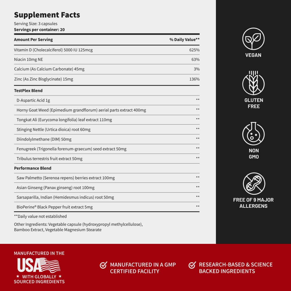 Ultimate Male Drive Stack + Free E-Book by Snap Supplements