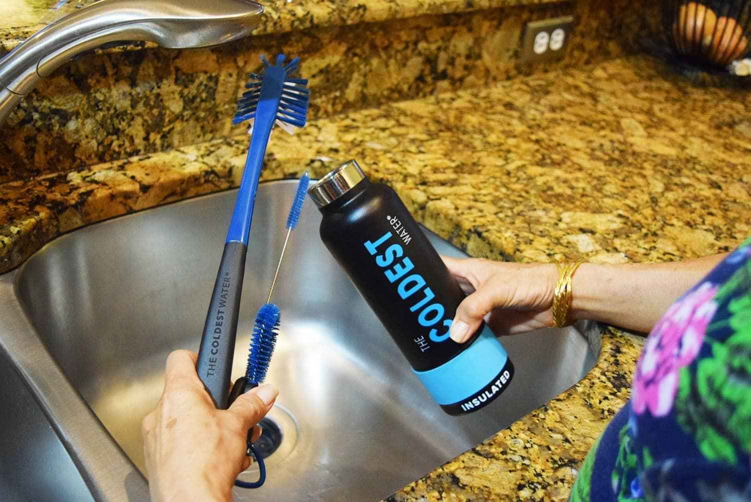 The Coldest Water Bottle Brush: 3 Tools in 1 by Coldest