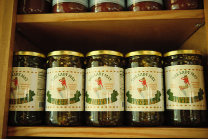Sweet Heat Candied Jalapeños 2 pack – The Lady May’s Small-Batch Cowboy Candy | Sweet &amp; Spicy Pickled Jalapeños in 24oz Glass Jar