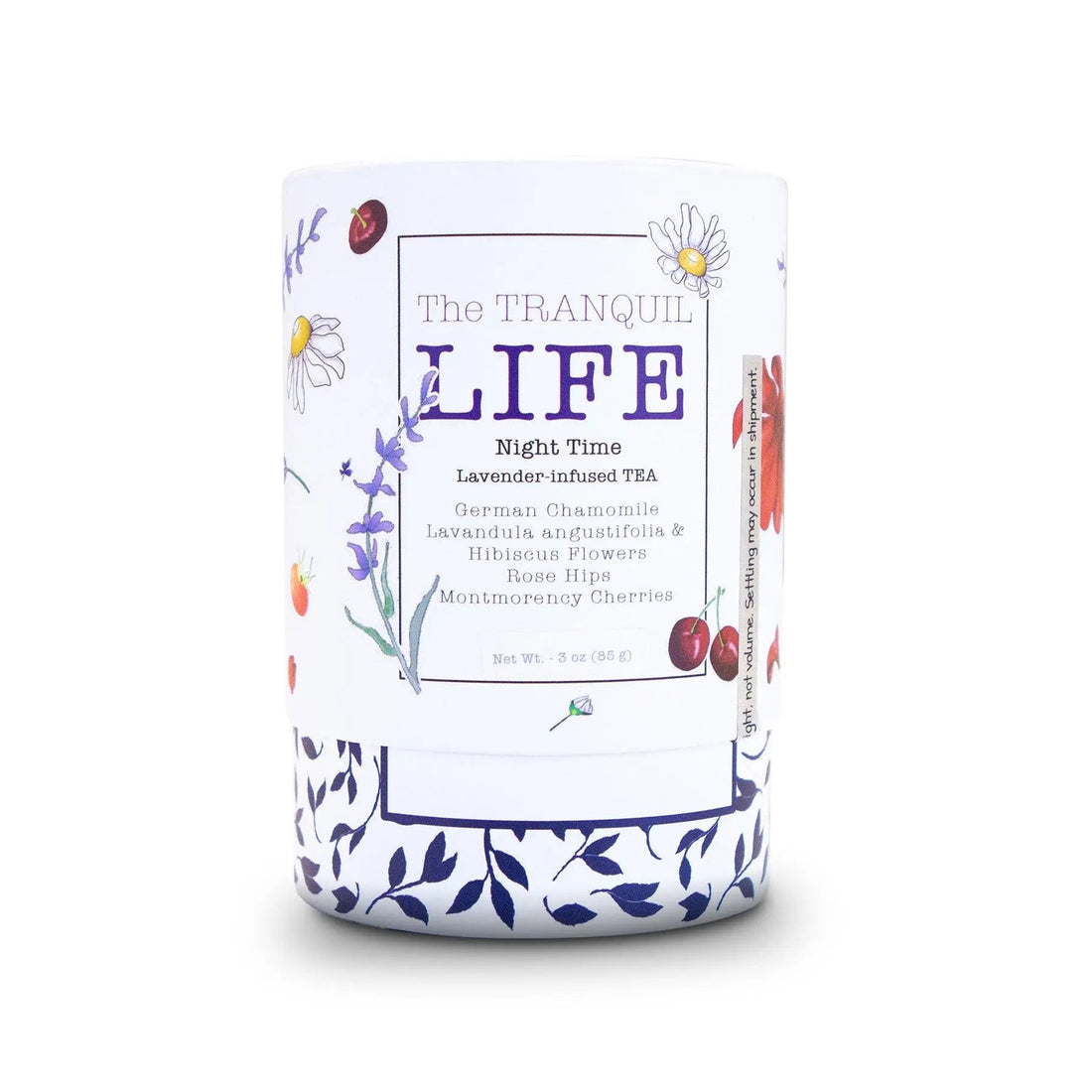 The TRANQUIL LIFE Night Time Lavender-Infused TEA by Lavender Life Company