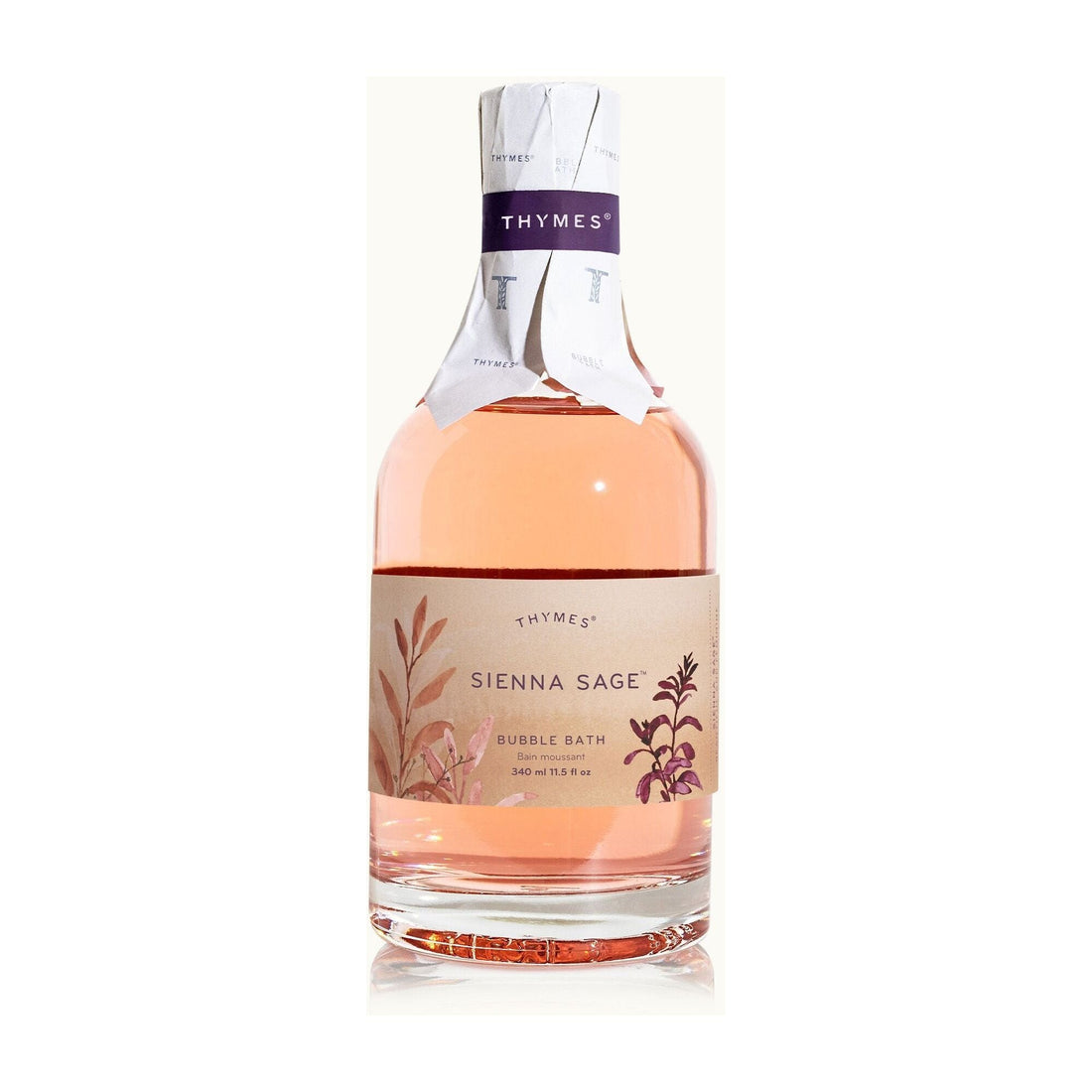 Thymes Sienna Sage Bubble Bath 340ml by Pasteur Pharmacy