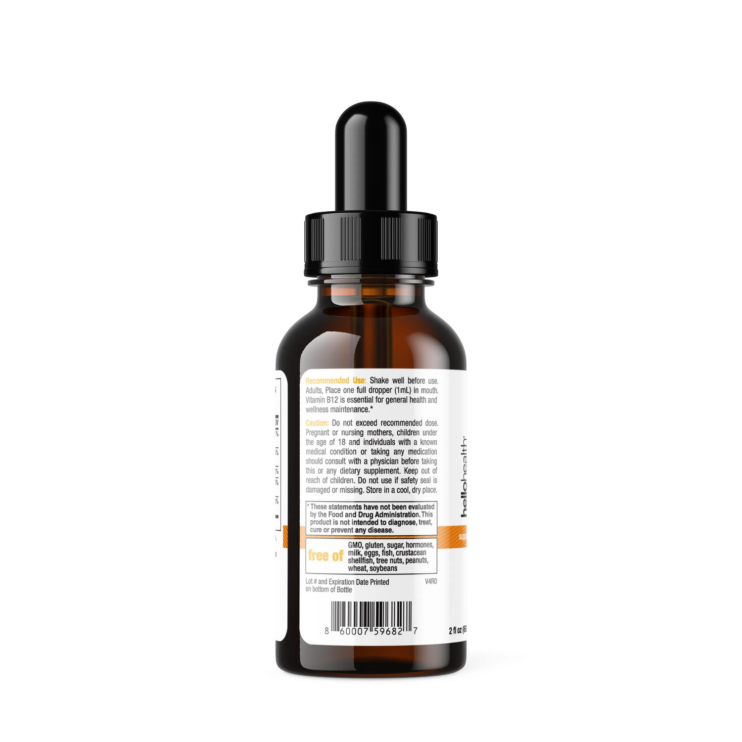 Happy Energy Vitamin B12 Plus – B12 Complex with B2, B3, B5 &amp; B6 for Energy, Focus &amp; Mood Support by hellohealth