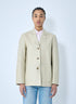 Toteme Women Clean Leather Blazer by Luosophy