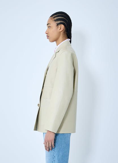 Toteme Women Clean Leather Blazer by Luosophy