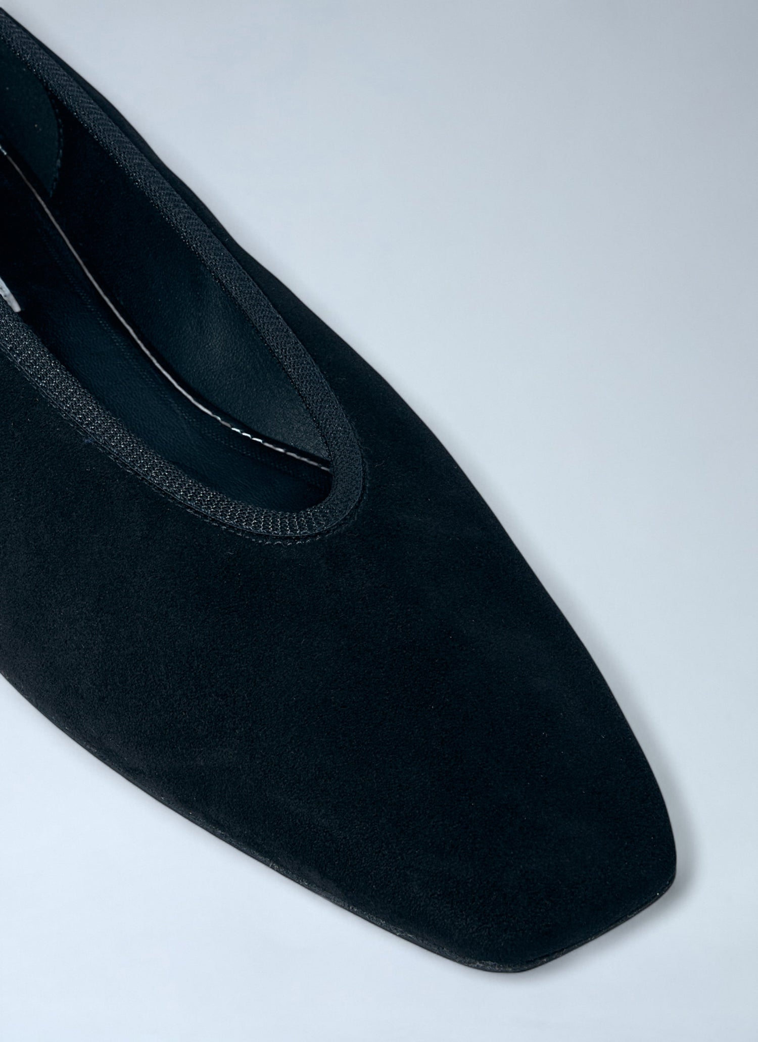 Toteme Women Minimalist Suede Ballerinas Flats by Luosophy