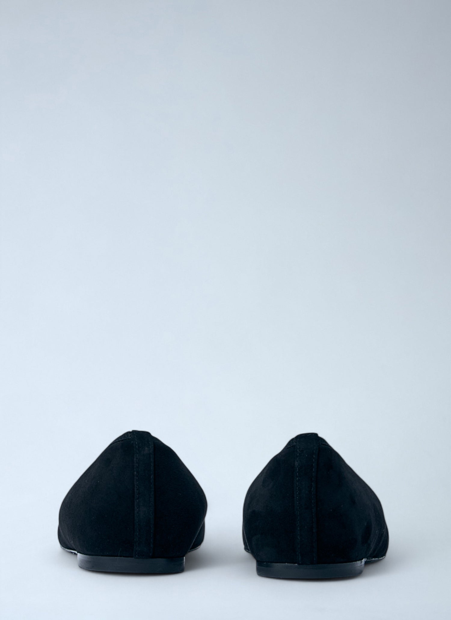 Toteme Women Minimalist Suede Ballerinas Flats by Luosophy