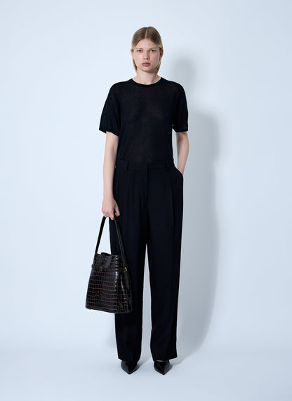 Toteme Women Double-Pleat Fluid Pants by Luosophy