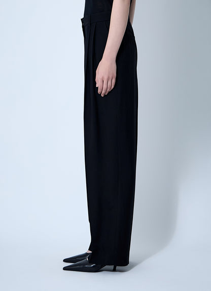Toteme Women Double-Pleat Fluid Pants by Luosophy