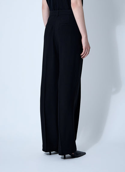 Toteme Women Double-Pleat Fluid Pants by Luosophy