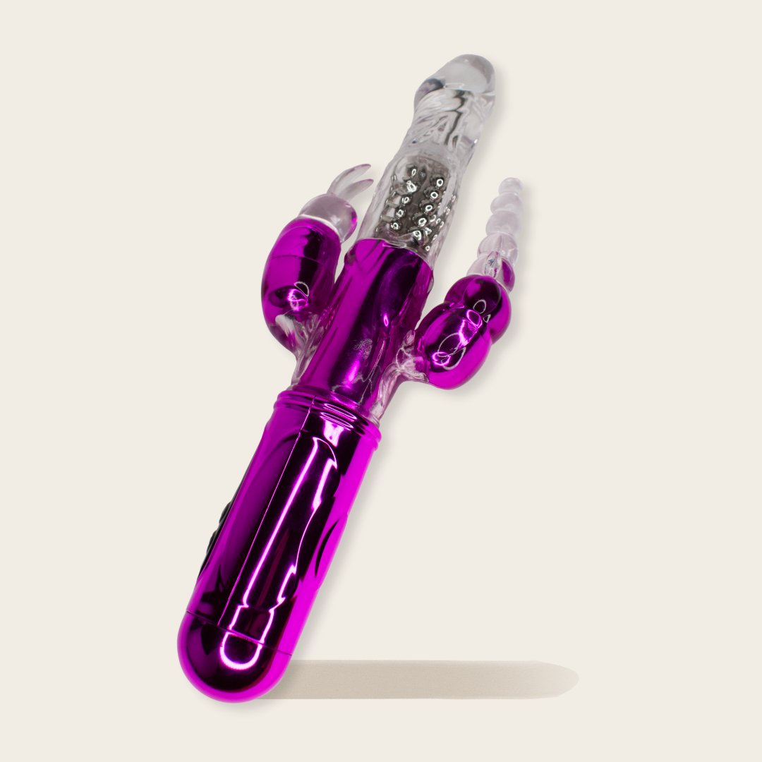 TRIOrgasmic Vibrador Triple Estimulación by Tu Salud Intima