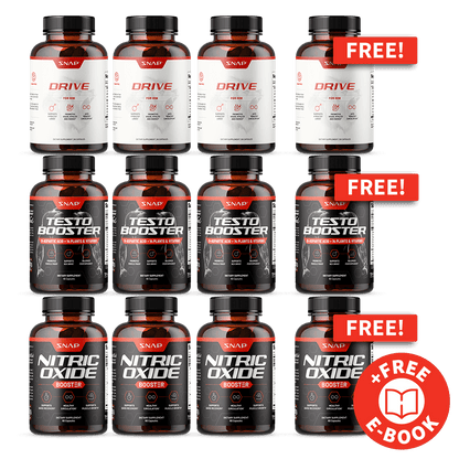 Ultimate Male Drive Stack + Free E-Book by Snap Supplements