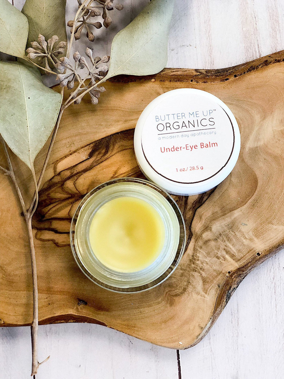 Caffinated Under Eye Balm / Dark Circles / Under Eye Bags / Puffy Under Eyes / Fine Lines Wrinkles by Butter Me Up Organics
