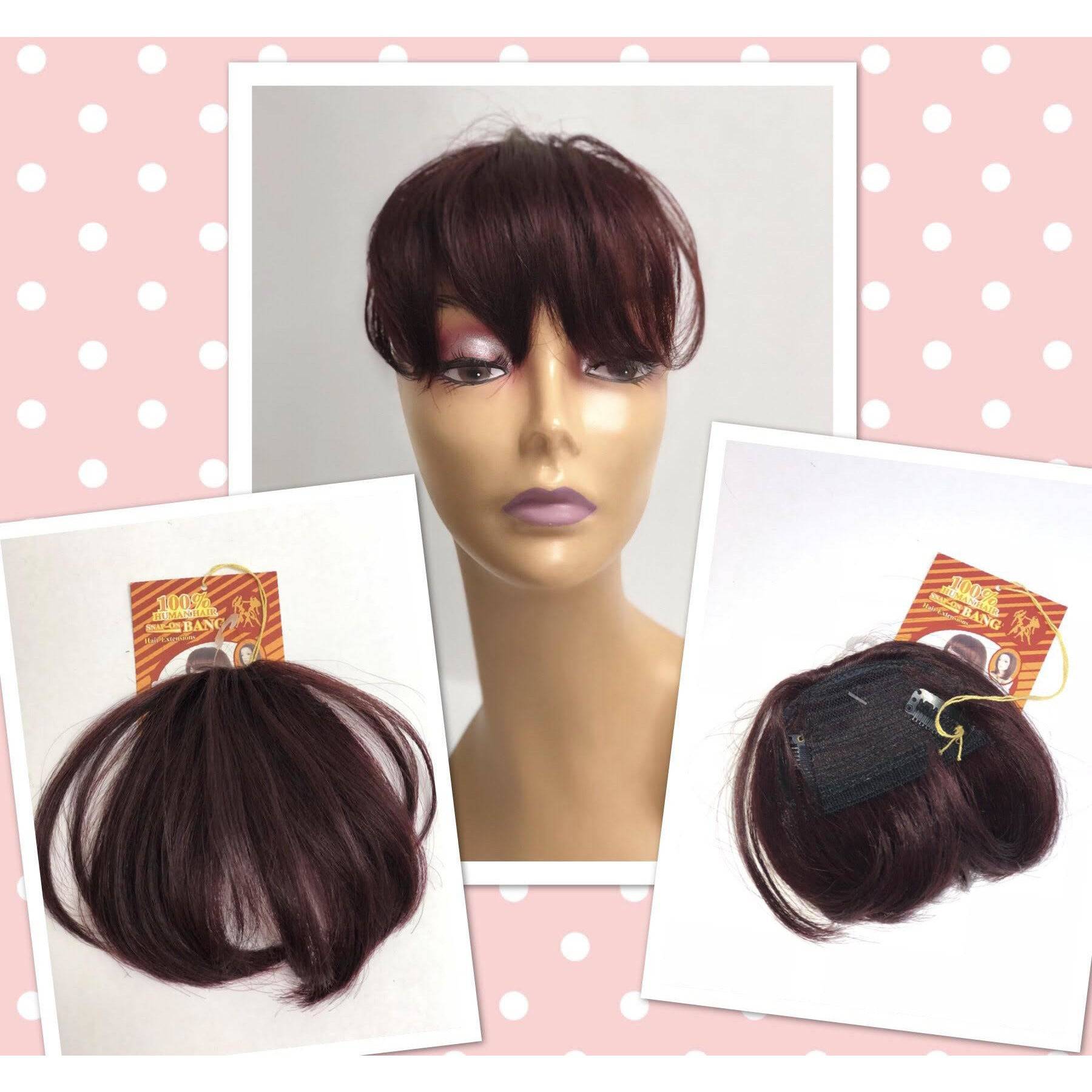 Unique 100% Human Hair Bang Piece
