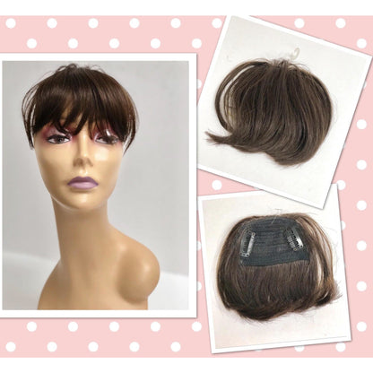 Unique 100% Human Hair Bang Piece