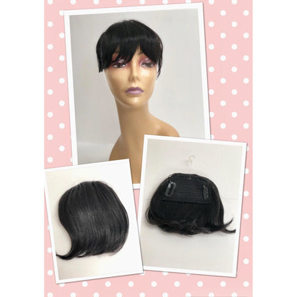 Unique 100% Human Hair Bang Piece