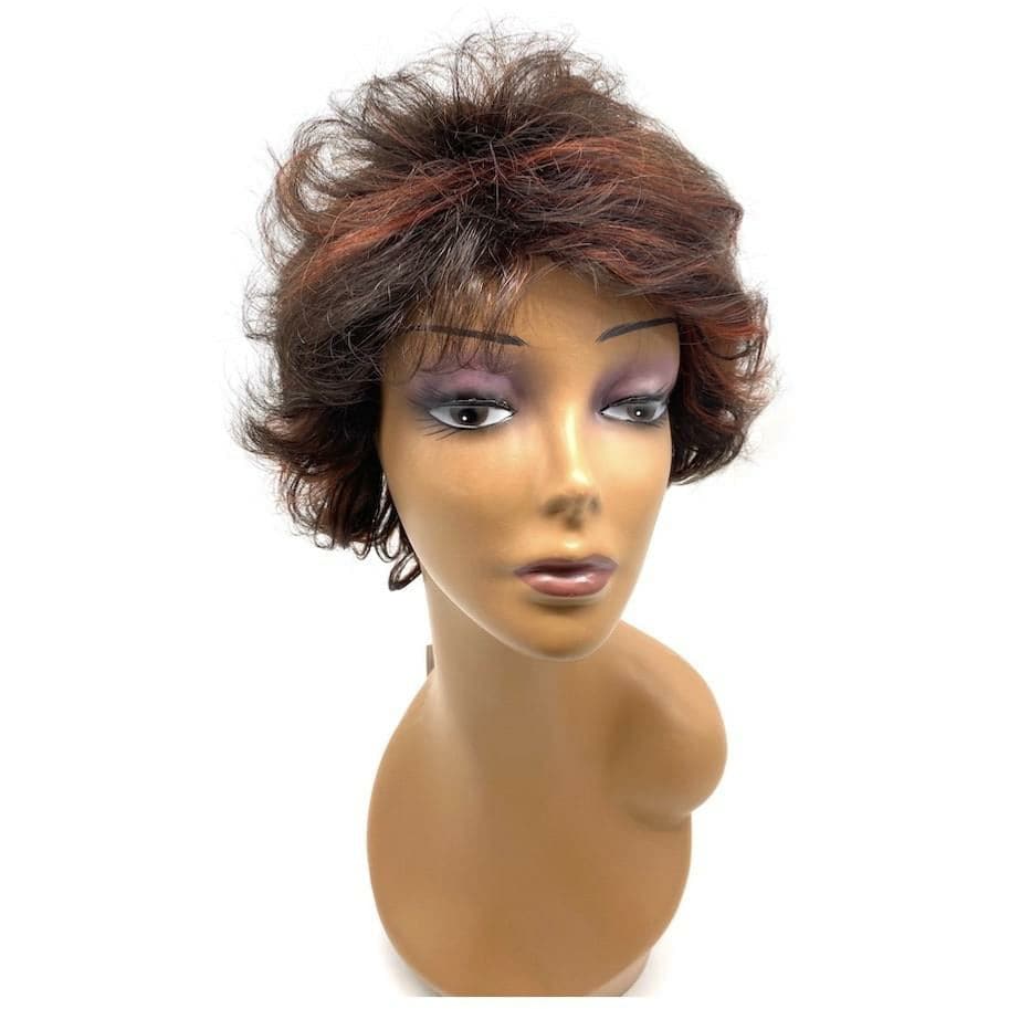 Unique 100% Human Hair Full Wig / Style 