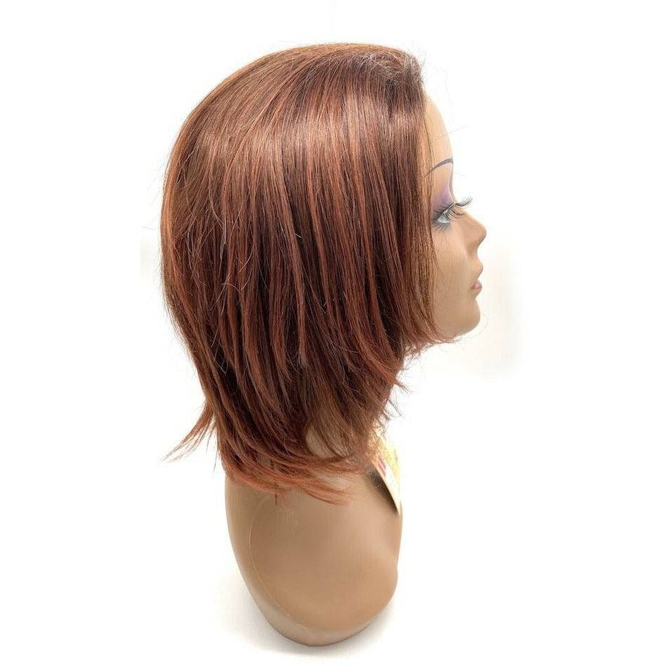 Unique 100% Human Hair Half Wig / Style 