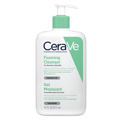 Cerave Foaming Daily Gel Cleanser for Normal to Oily Skin by Dista