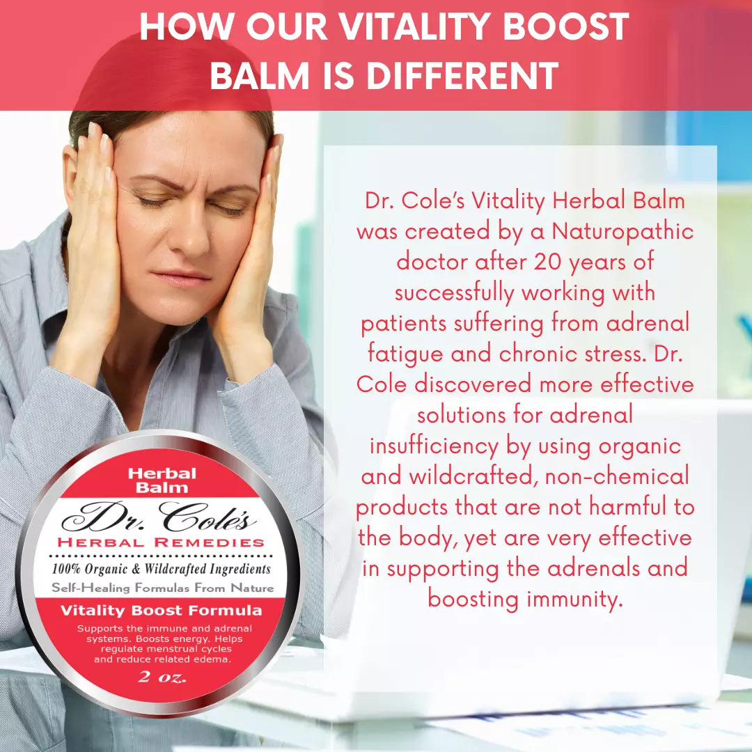 32 - Dr. Cole’s Vitality Herbal Balm by COLEHERBALS LLC