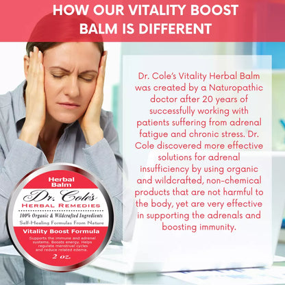 32 - Dr. Cole’s Vitality Herbal Balm by COLEHERBALS LLC