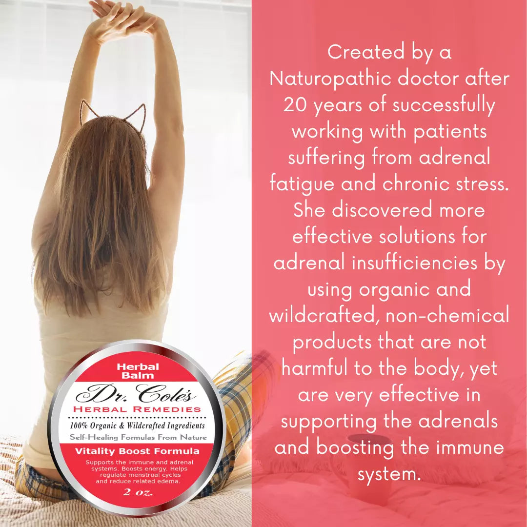 32 - Dr. Cole’s Vitality Herbal Balm by COLEHERBALS LLC