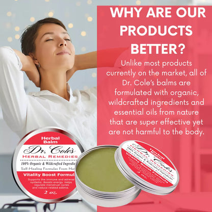 32 - Dr. Cole’s Vitality Herbal Balm by COLEHERBALS LLC