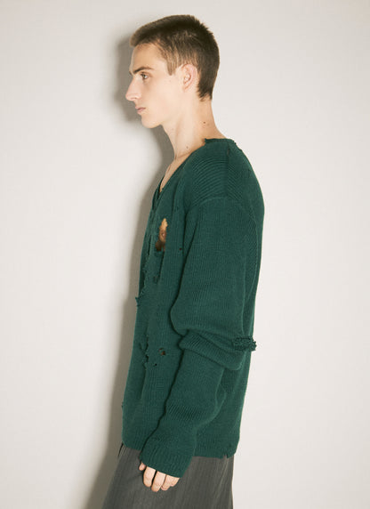 Vetements Men Destroyed Sweater