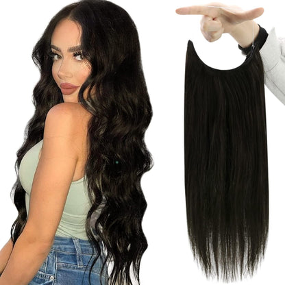 VIP BandX Halo / Silky Straight 24" with Clip
