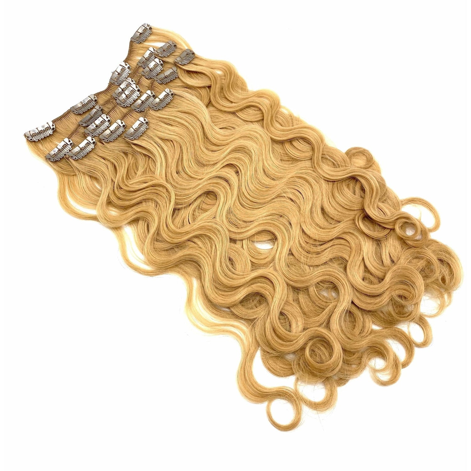 VIP Clip Extensions / Body Wave 18" - ClipeX System