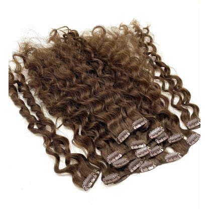 VIP Clip Extensions / French Wave 18" ClipeX System