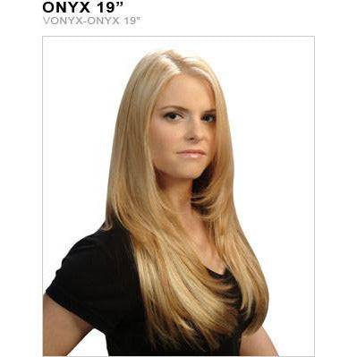 VIP Collection Synthetic Clip-In Extensions / Onyx