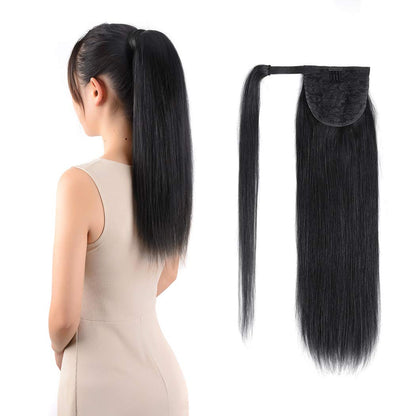 VIP Ponytail / Silky 18" 100% Human Hair