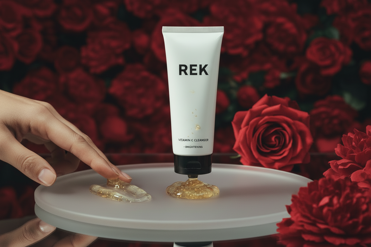 Vitamin C Cleanser – Brightening &amp; Hydrating Face Wash | REK Cosmetics by REK Cosmetics