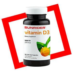 NOW AVAILABLE Vitamin D3 1000 / 5000 IU | by Sunrider by Herb&