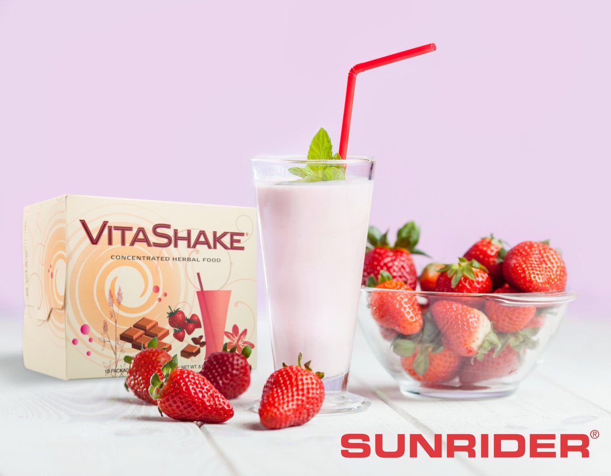 NOW AVAILABLE VitaShake Whole Food High-Fiber Meal Replacement by Sunrider by Herb&