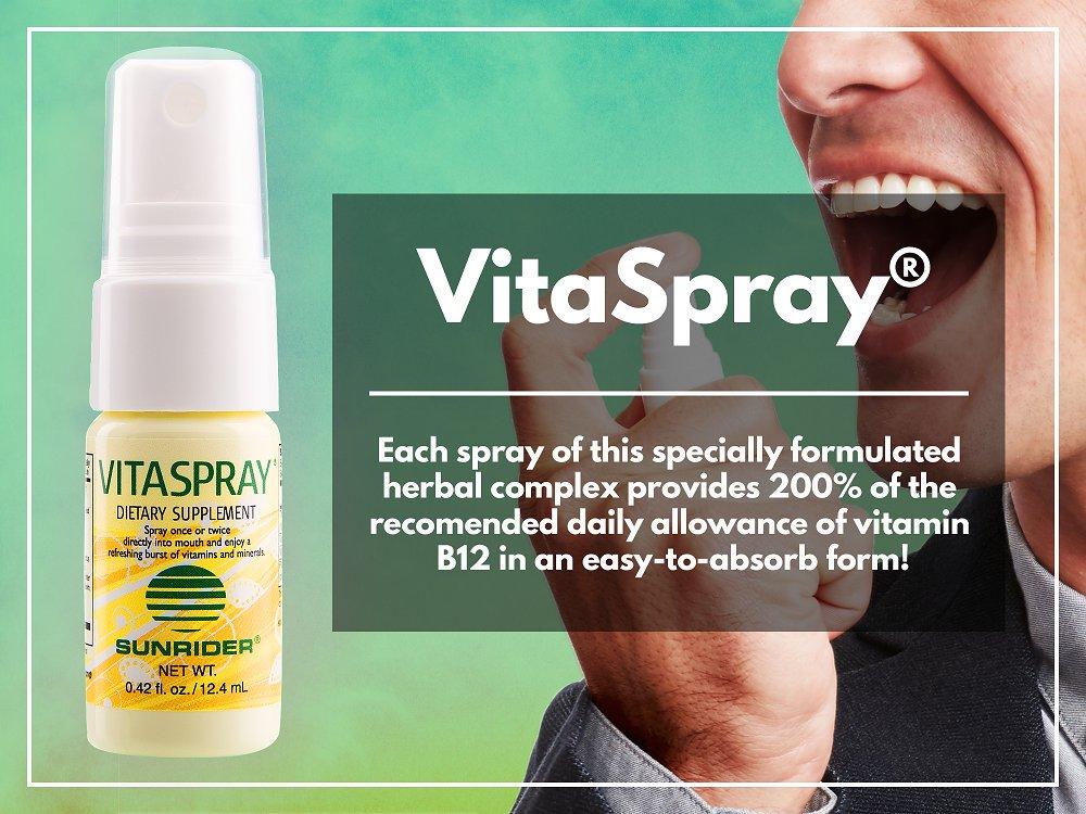 NOW AVAILABLE VitaSpray | Sublingual Zinc, B12 &amp; B-Vitamins by Sunrider by Herb&