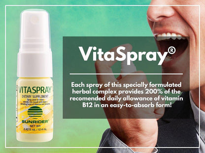 NOW AVAILABLE VitaSpray | Sublingual Zinc, B12 &amp; B-Vitamins by Sunrider by Herb&