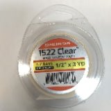 Walker Tape 1522 Daily Wear White Liner, 1/2" x 3 yd