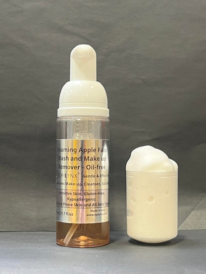Gentle Foaming Facial Cleanser – Aloe, Apple &amp; Ashwagandha for All Skin Types