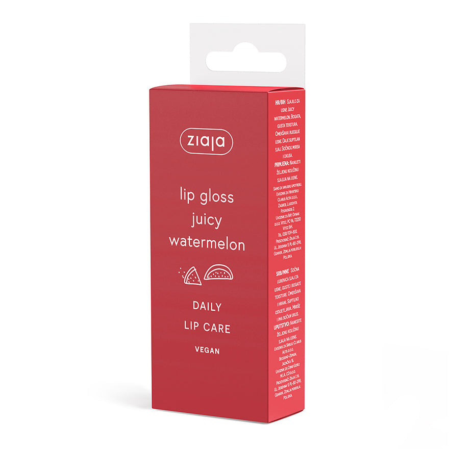 Juicy Watermelon Lip Gloss by Ziaja® USA Webstore