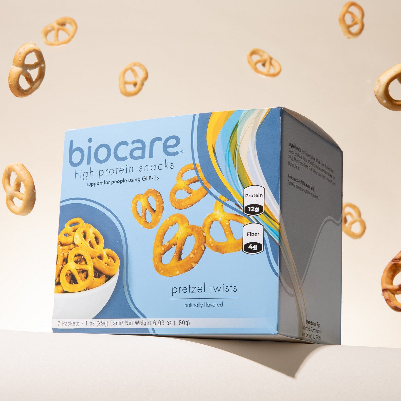 High Protein Pretzel Twists by Biocare