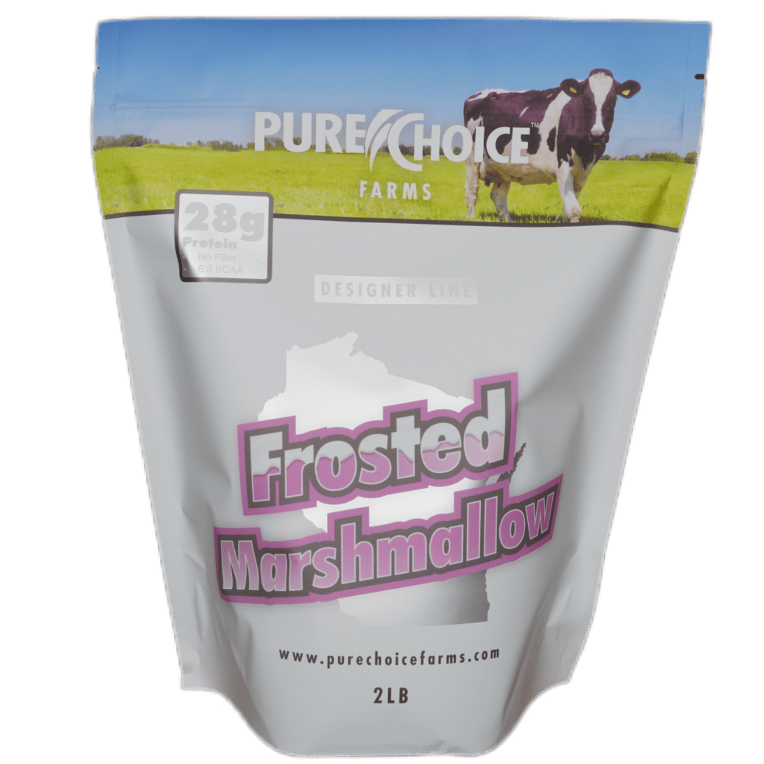 Whey Protein Isolate Frosted Marshmallow by Pure Choice Farms