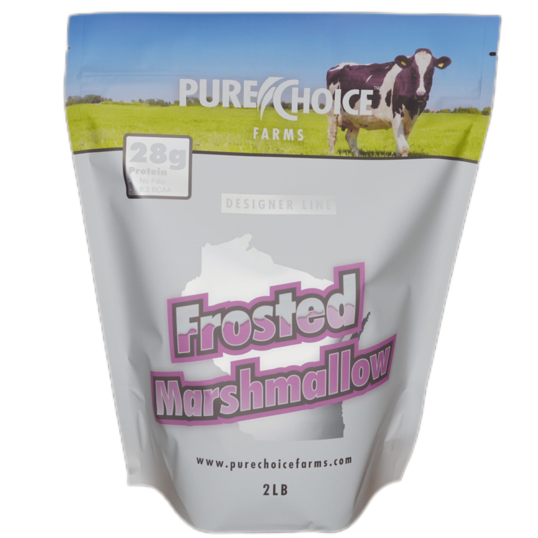 Whey Protein Isolate Frosted Marshmallow by Pure Choice Farms