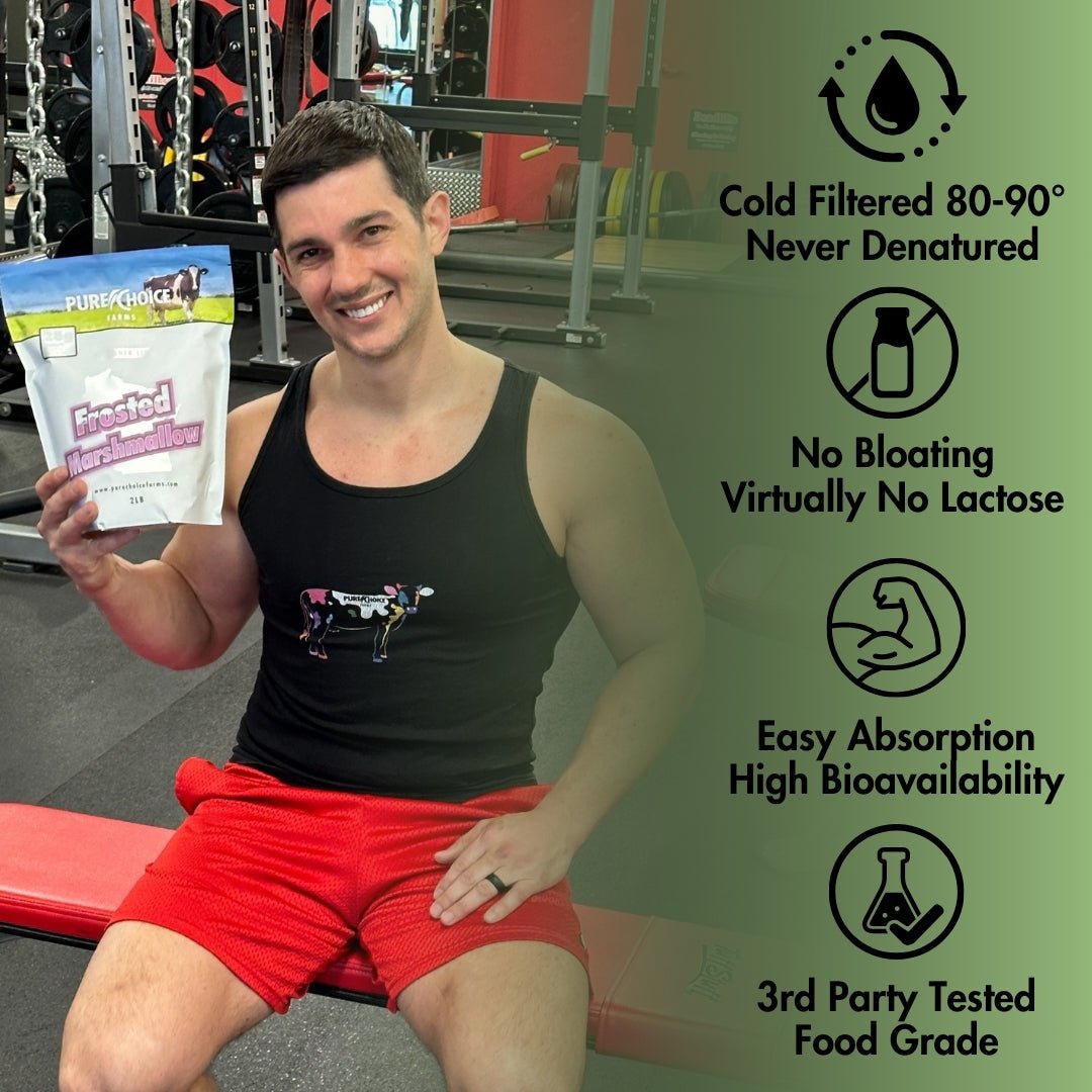 Whey Protein Isolate Frosted Marshmallow by Pure Choice Farms