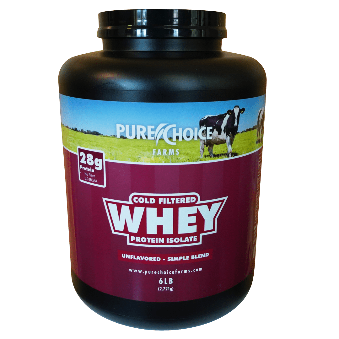 Whey Protein Isolate Unflavored by Pure Choice Farms
