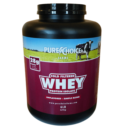 Whey Protein Isolate Unflavored by Pure Choice Farms