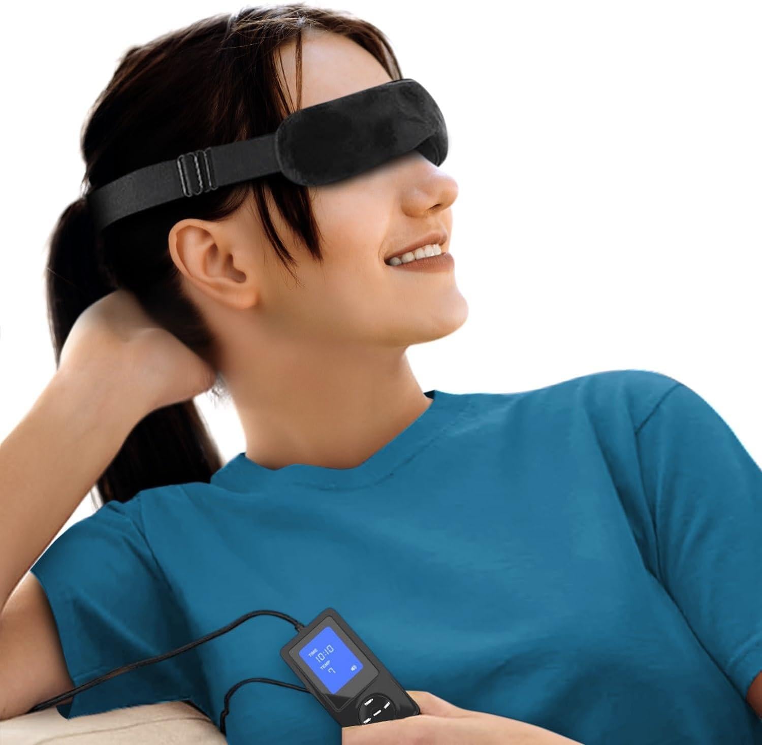 Dry Eye Relief Mask Electric Heated Warm Compress by Wizard Research by Wizard Research