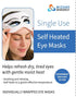 Steam Eye Masks Single Use - 10 Pack by Wizard Research by Wizard Research