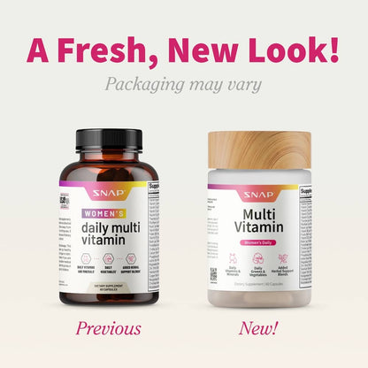 Daily Multivitamin for Women by Snap Supplements